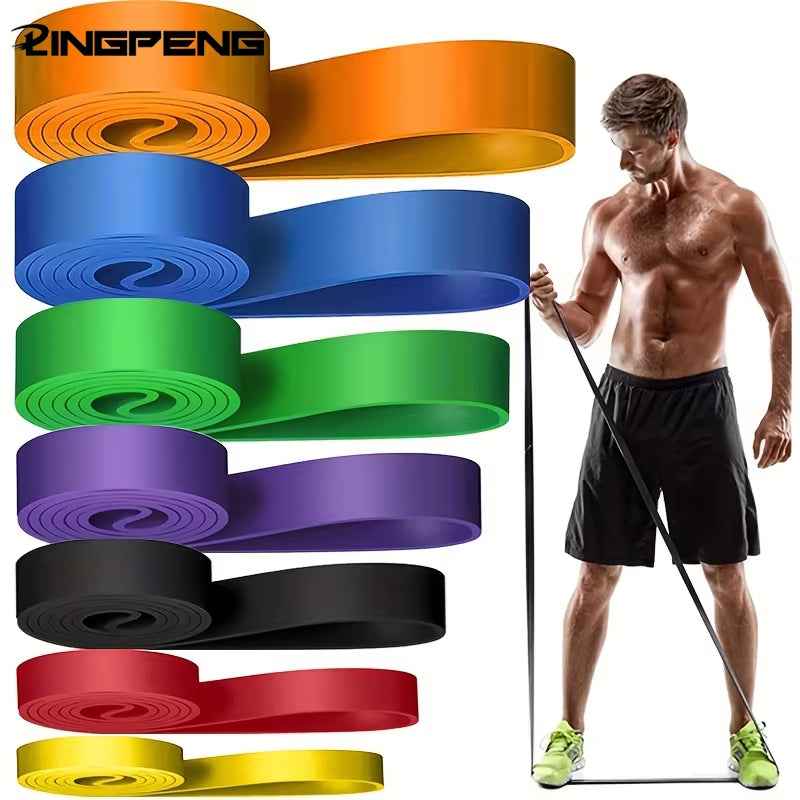Ultimate Resistance Band Set for Pull-Up Assistance - Heavy-Duty Stretch Bands for Effective Home Workouts & Physical Therapy