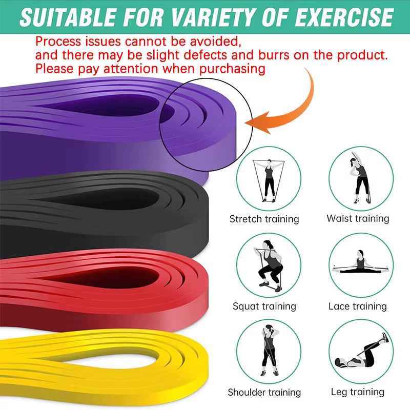 Ultimate Resistance Band Set for Pull-Up Assistance - Heavy-Duty Stretch Bands for Effective Home Workouts & Physical Therapy