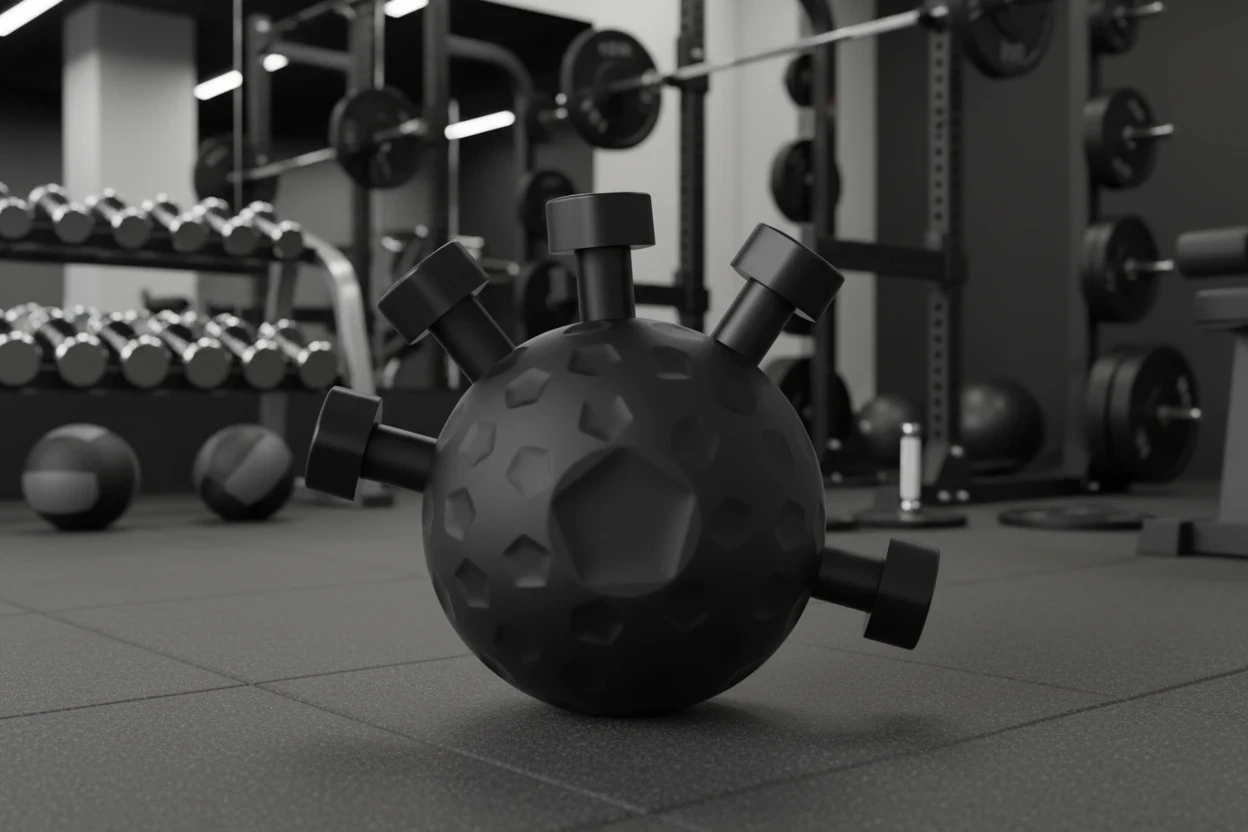 Five-Finger Trainer for Hand Strength Training and Finger Rehabilitation with Grip Ball