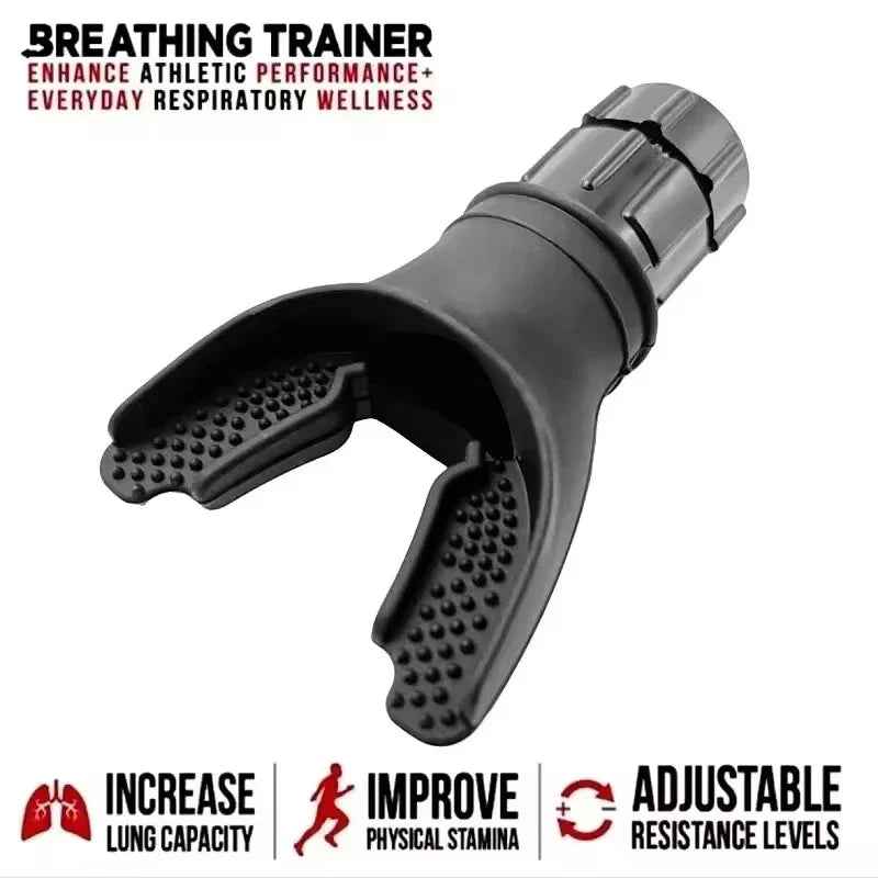 Portable Breathing Trainer with Adjustable Resistance for Enhanced Lung Capacity