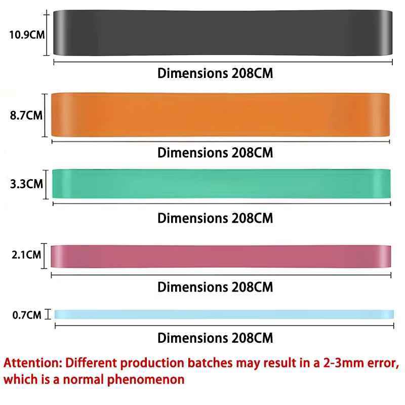 Ultimate Resistance Band Set for Pull-Up Assistance - Heavy-Duty Stretch Bands for Effective Home Workouts & Physical Therapy